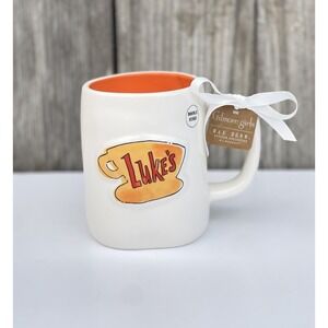 NWT Rae Dunn Gilmore Girls Luke's Diner "Coffee, Coffee, Coffee" Mug